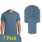 Gildan Heavy Cotton DIY Indigo Blue T-Shirt, Adult's Craft Blanks Multi Pack Tee